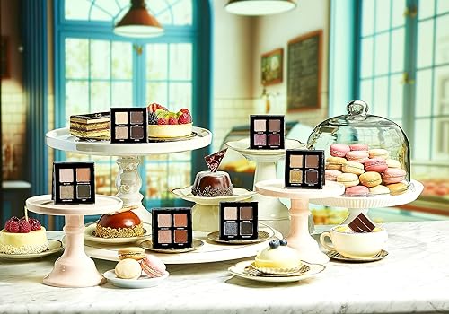 Miniatura 8 de Sigma Beauty Paleta de sombras de ojos cuádruple sombra de ojos de maquillaje cuádruple con una fórmula suave como la mantequilla y tonos