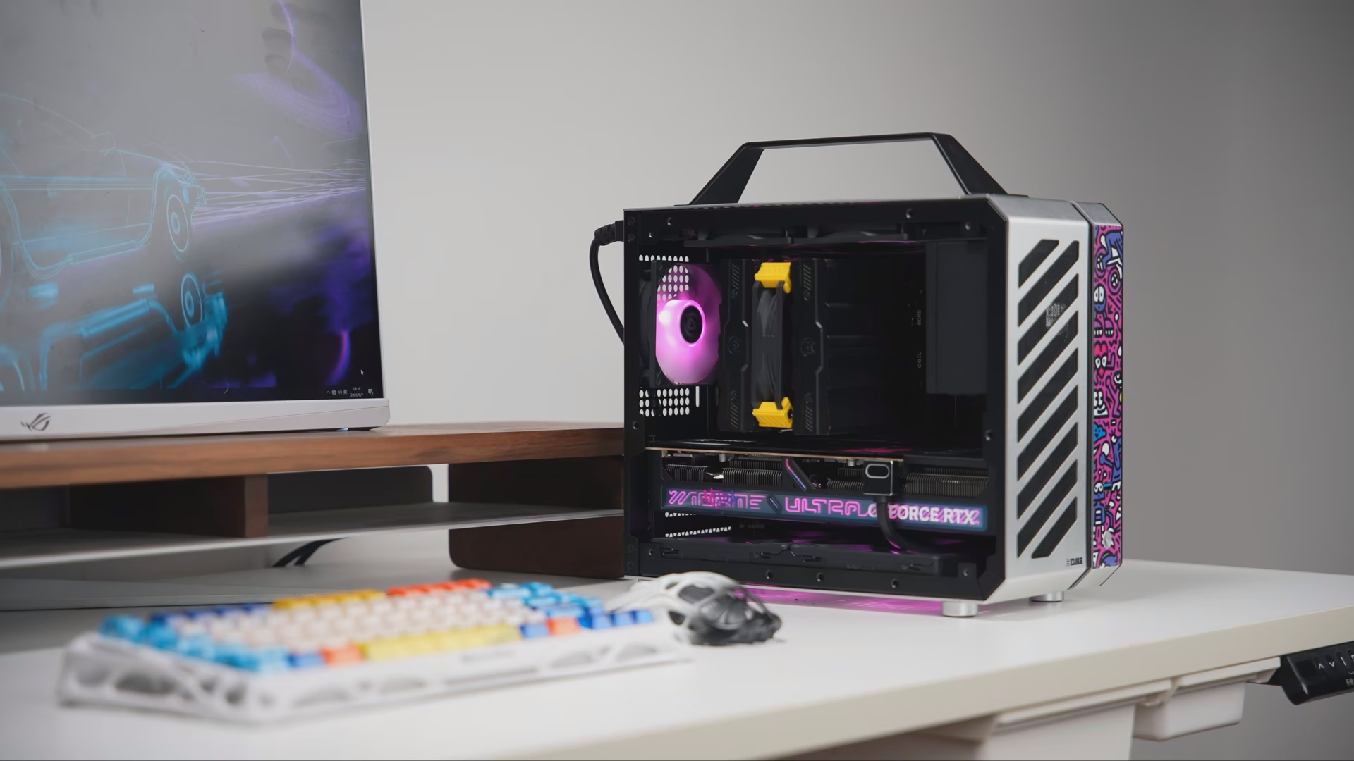 Amazon.com: Mechanic Master C26 Desktop Portable Mini MATX Case