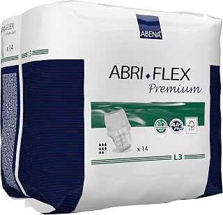 Abri Flex Premium Pull-Up Incontinence Pants, Eco-Labelled Incontinence Pants For Men & Women, 