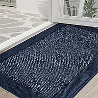 Vista 20 de BEQHAUSE Tapete para puerta interior de 20" x 32", Tapetes atrapa suciedad antideslizantes para entrada lavables, Tapete de bienvenida resistente a