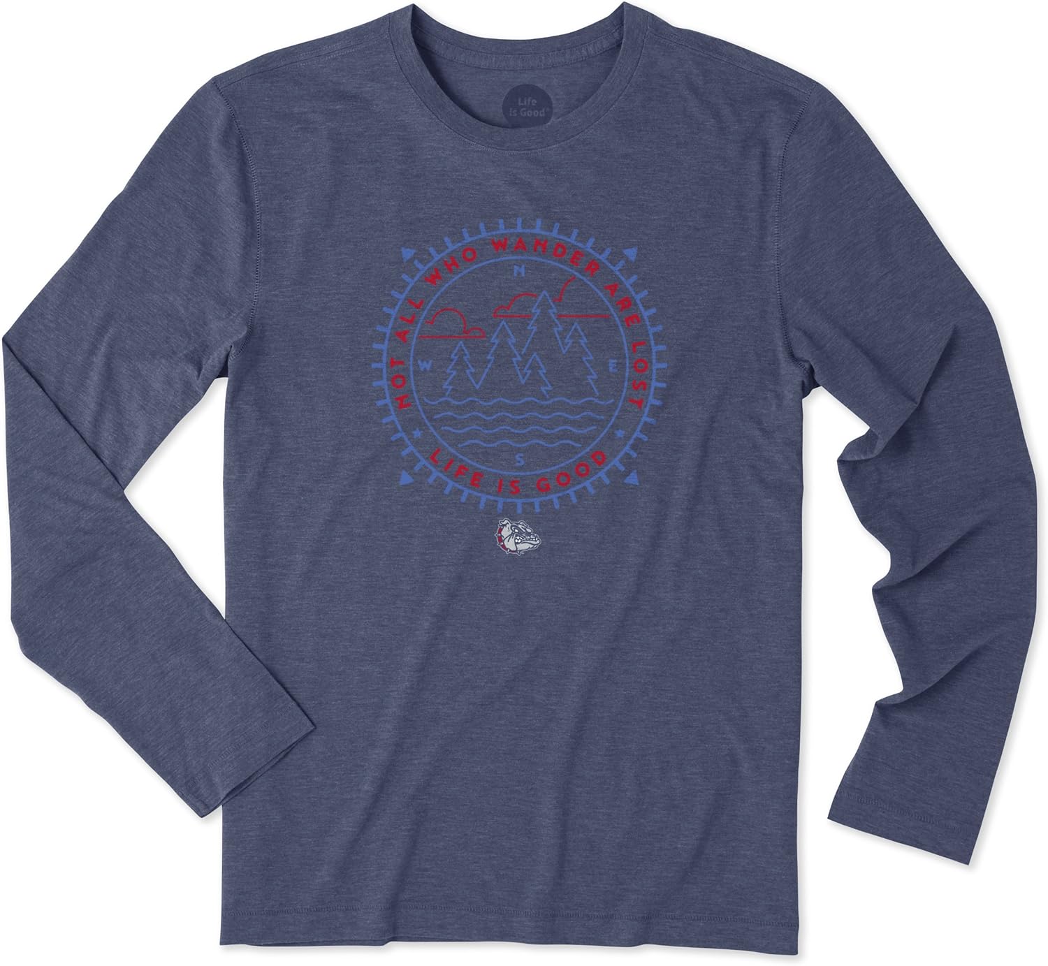Life is Good Men's Longsleeve Cool Tee Wander Scene
