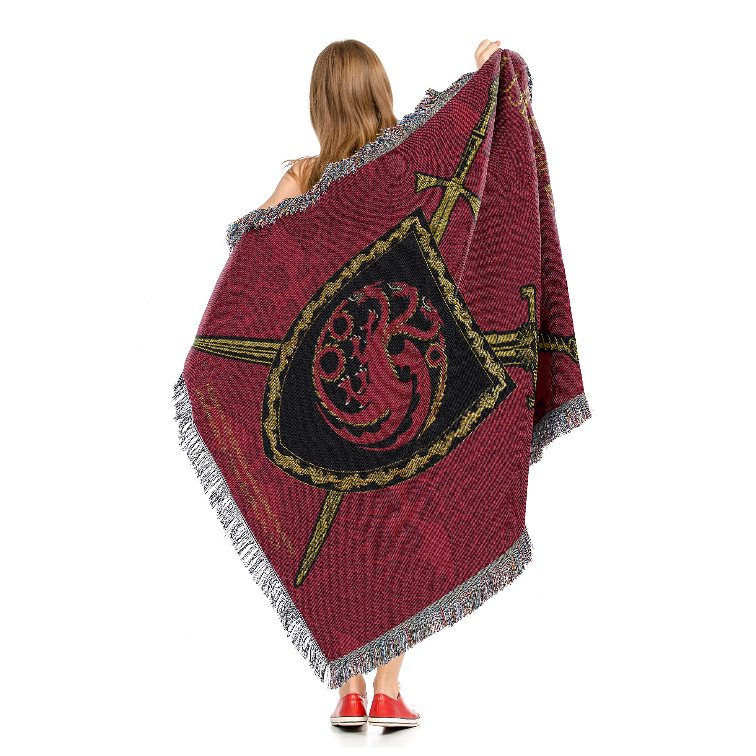 Northwest House of the Dragon - Coperta per tappezzeria, 121,9 x 152,4 cm, Remember Blood