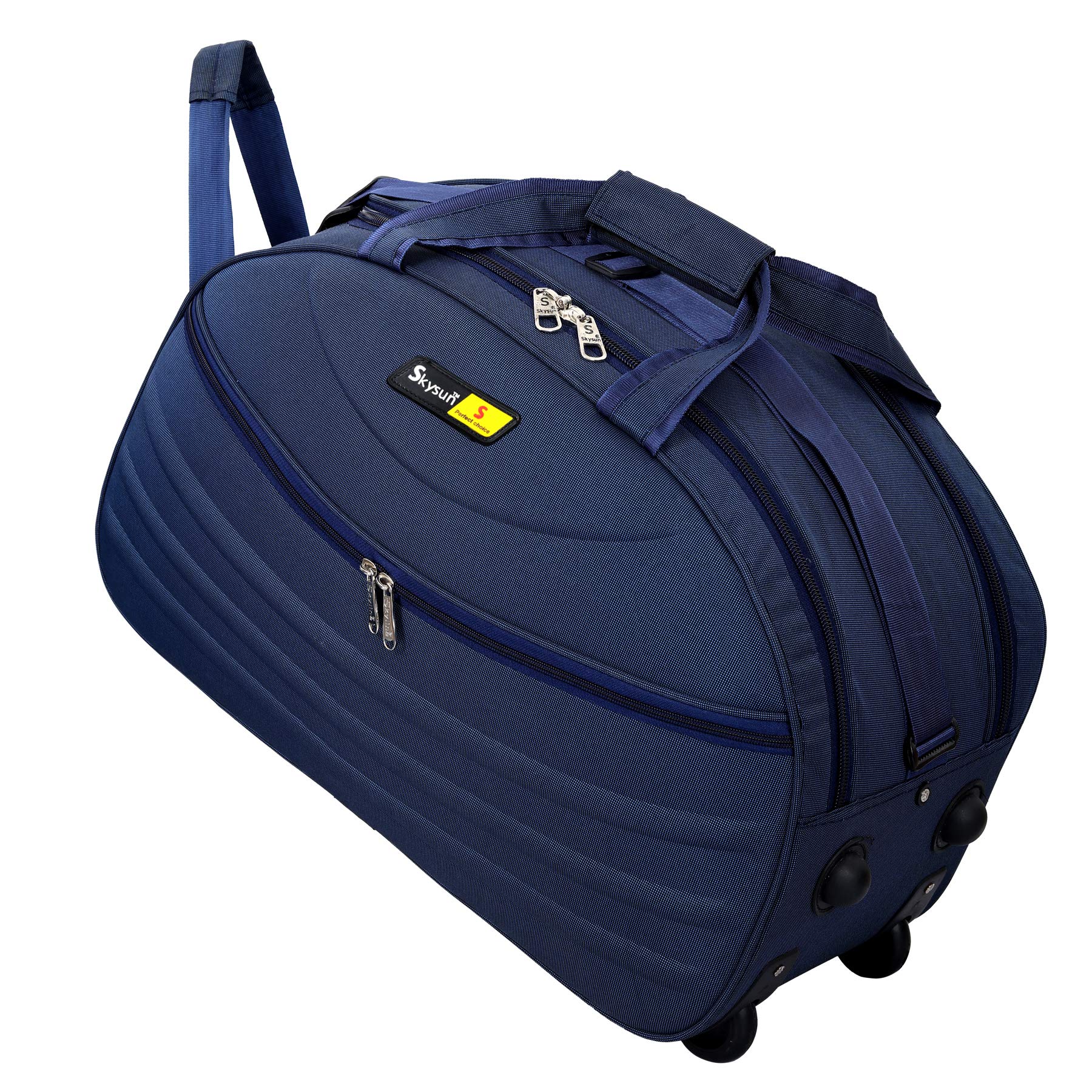 Skysunpolyester 25 Cms Duffle Bag(S-18-957-NB_Blue)
