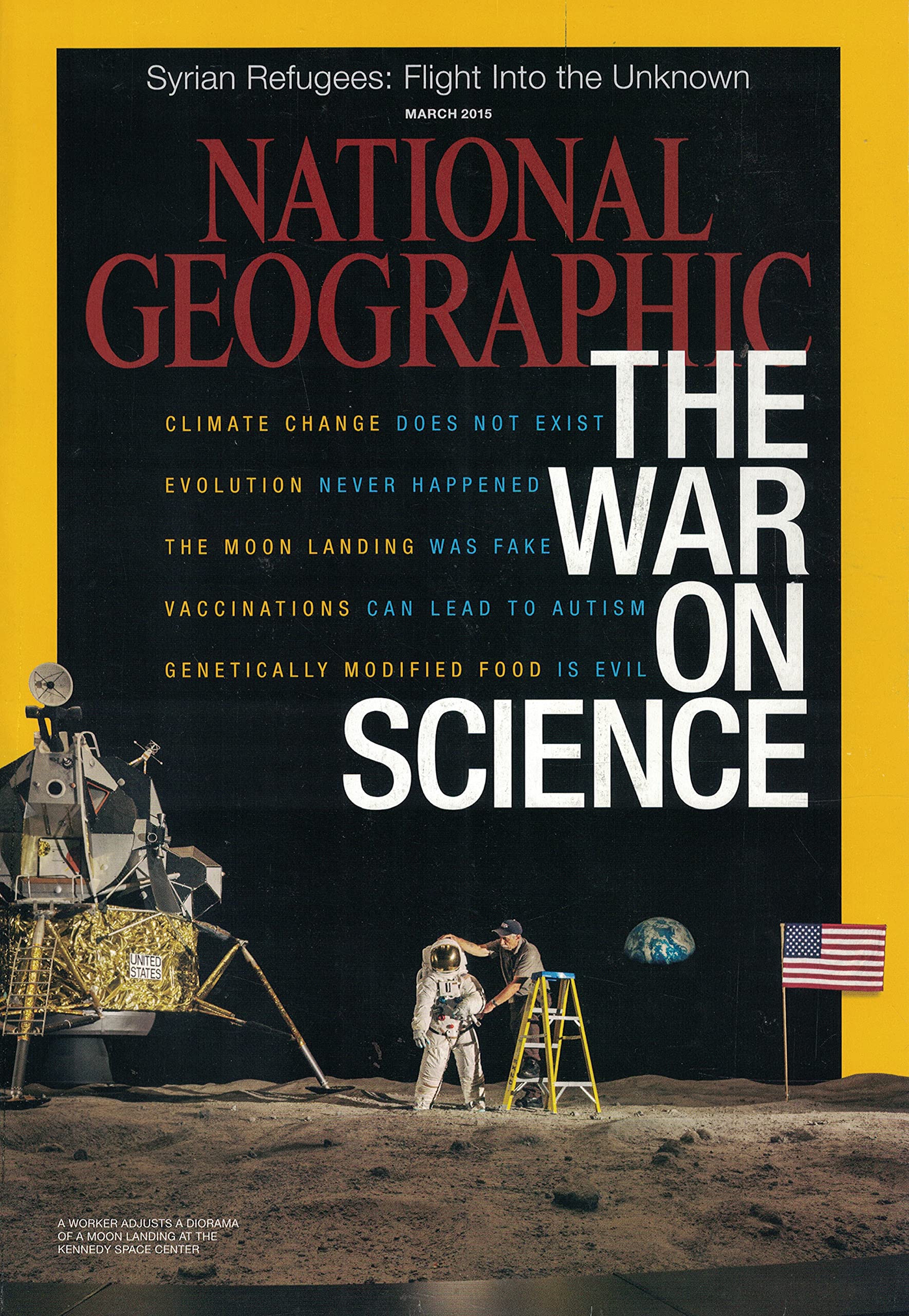 Amazon.com: NATIONAL GEOGRAPHIC MAGAZINE MARCH 2015, THE WAR ON