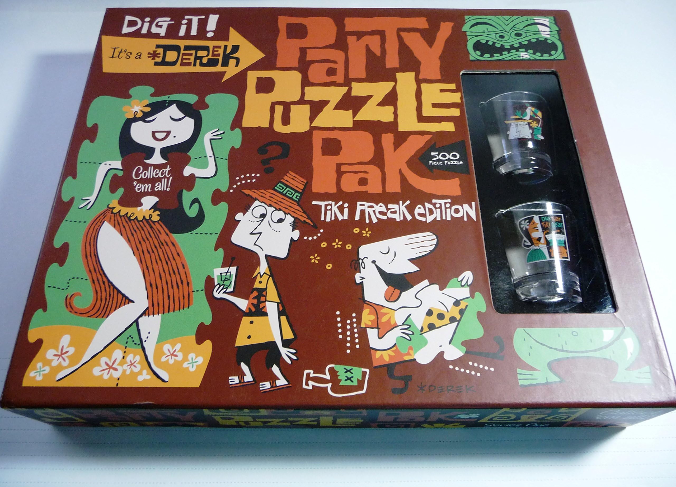 Derek Party Puzzle Pack-Tiki Freak