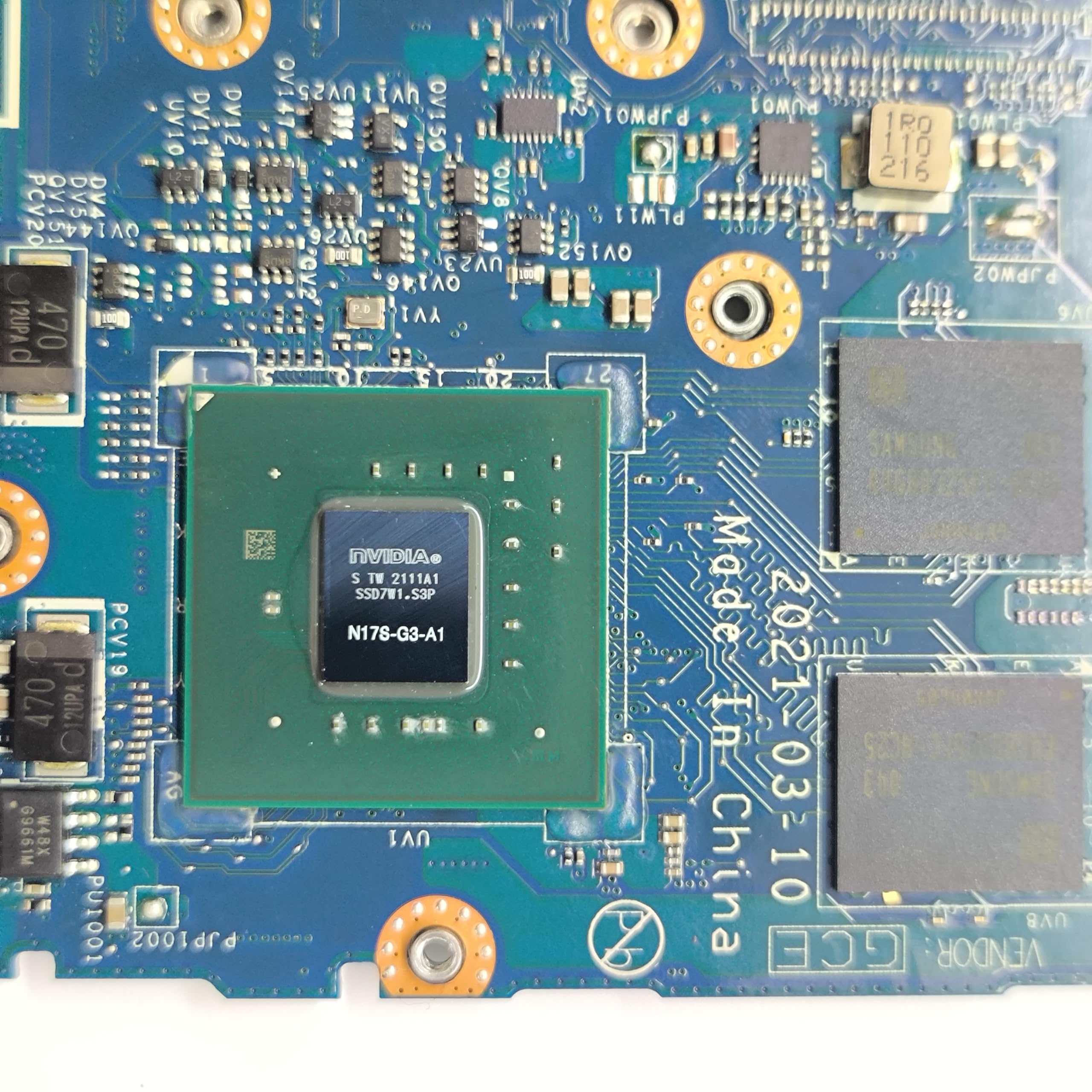 DELL - Mokomoko  DELL  NG385LVRA-AWLW Amazon.com: Replacement Laptop Motherboard GDI5A LA-K036P