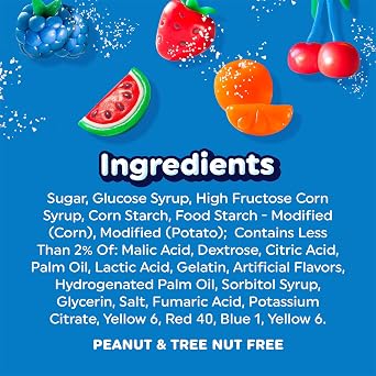 Airheads Candy, Soft Filled Bites, Assorted Flavors, Non-Melting, Party, (Packaging may vary), 6 Oz Party Bag (Pack of 1)