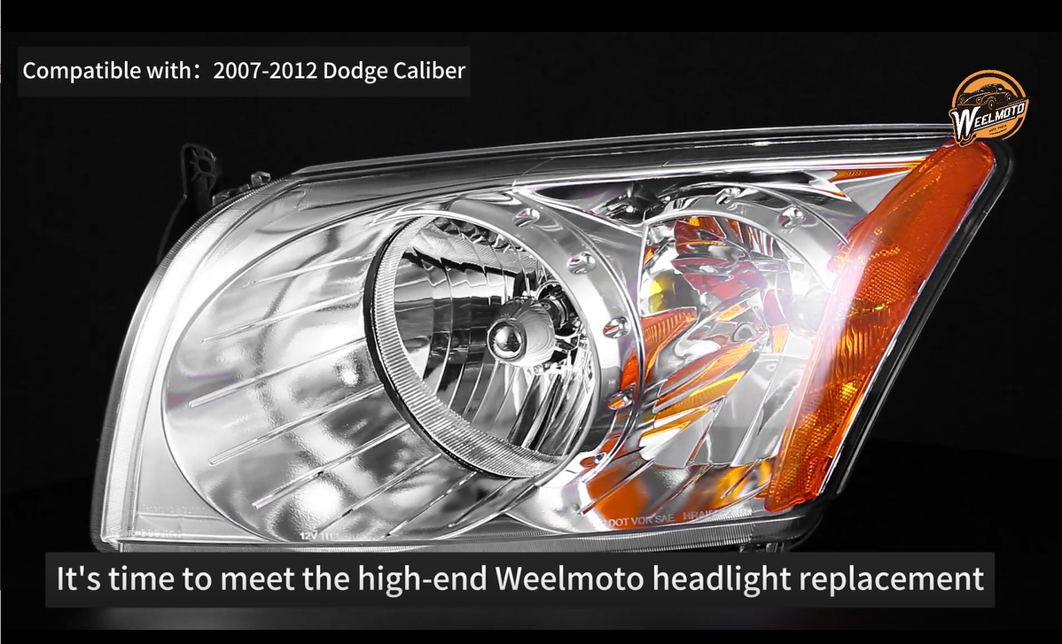 Headlight Left and Right Pair Capa Certified Compatible with 07-12 Dodge Caliber 5303739ai, Other