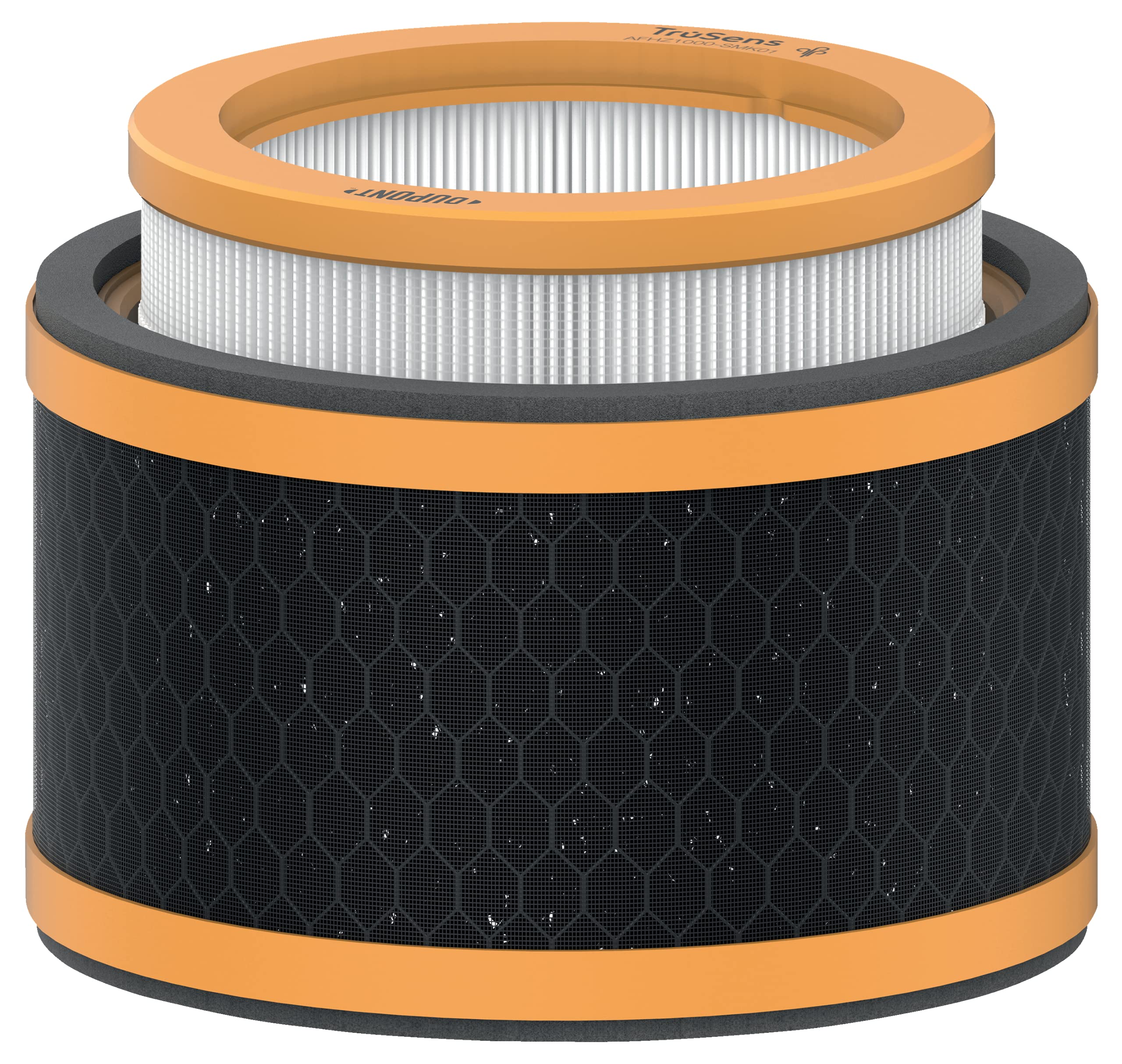 Leitz Multi Trusens Odour And Voc Replacement 3-In-1 Hepa Filter, Mesh Prefilter, Carbon Filter, Hepa Filter, For Z-1000 Air Purifier, Removes Odours, Vocs And Air Pollutants, 2415121