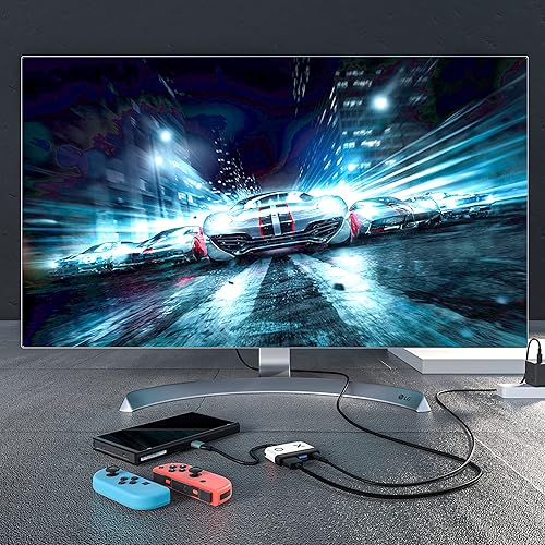 Miniatura 5 de Switch Dock for Nintendo Switch,Portable Dock with HDMI TV USB 3.0 Port and USB C Charging,Compatible with Nintendo Switch Steam Deck MacBook ProAir