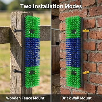 Livestock Scratching Brush, Itch Relief Goat Scratching Post Brush