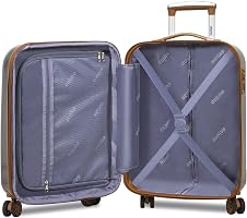 Amazon.com | Dejuno Monroe 3-Piece Hardside Spinner TSA