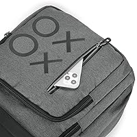 Vista 9 de YB-OSANA Game Cosole - Mochila de viaje para consola PS5PS4 y accesorios (gris), Gris, Juego