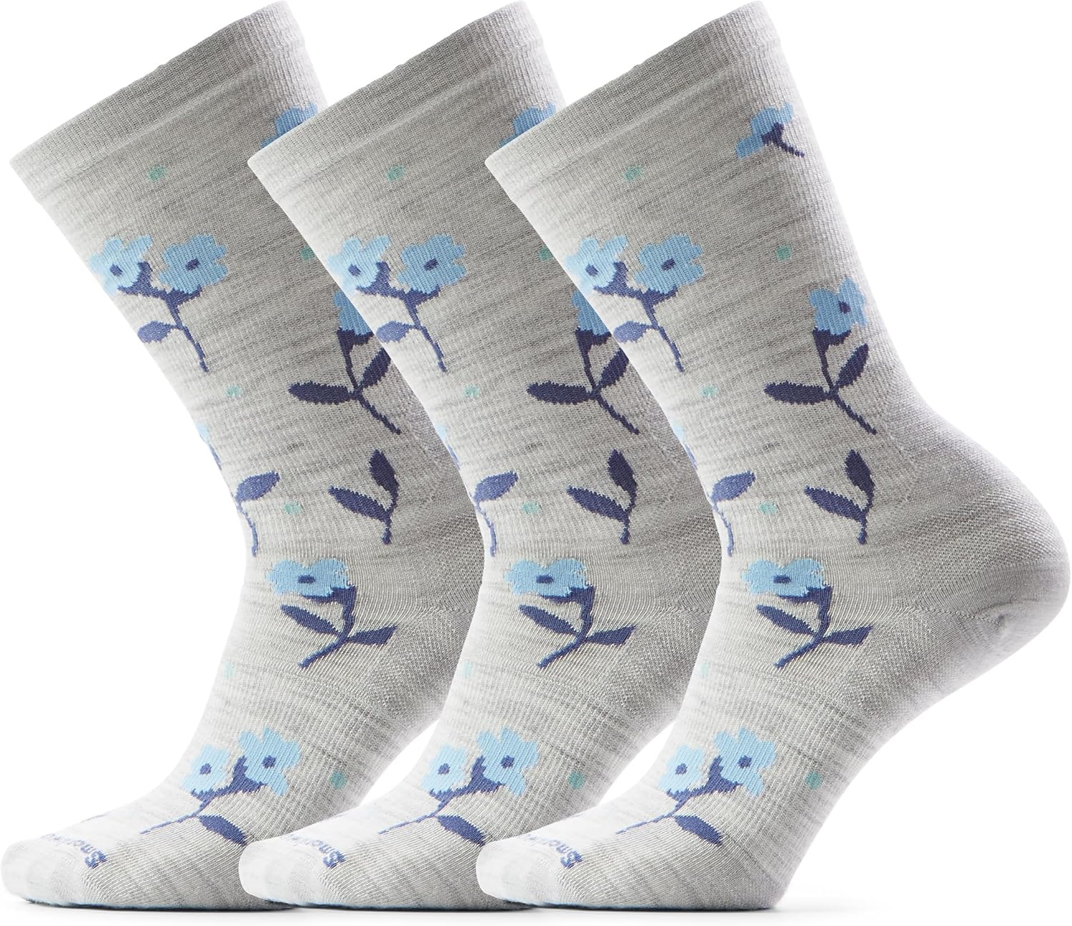 Smartwool Women's Everyday Garden Gala Crew Socks, 3-Pack