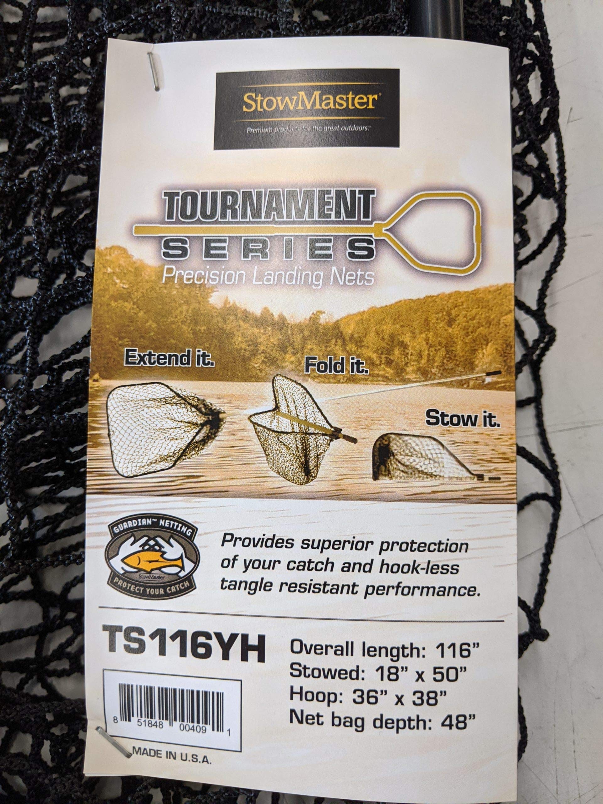 Norsemen TS116YH- Muskie Net 116? Heavy Tournament Series Nets