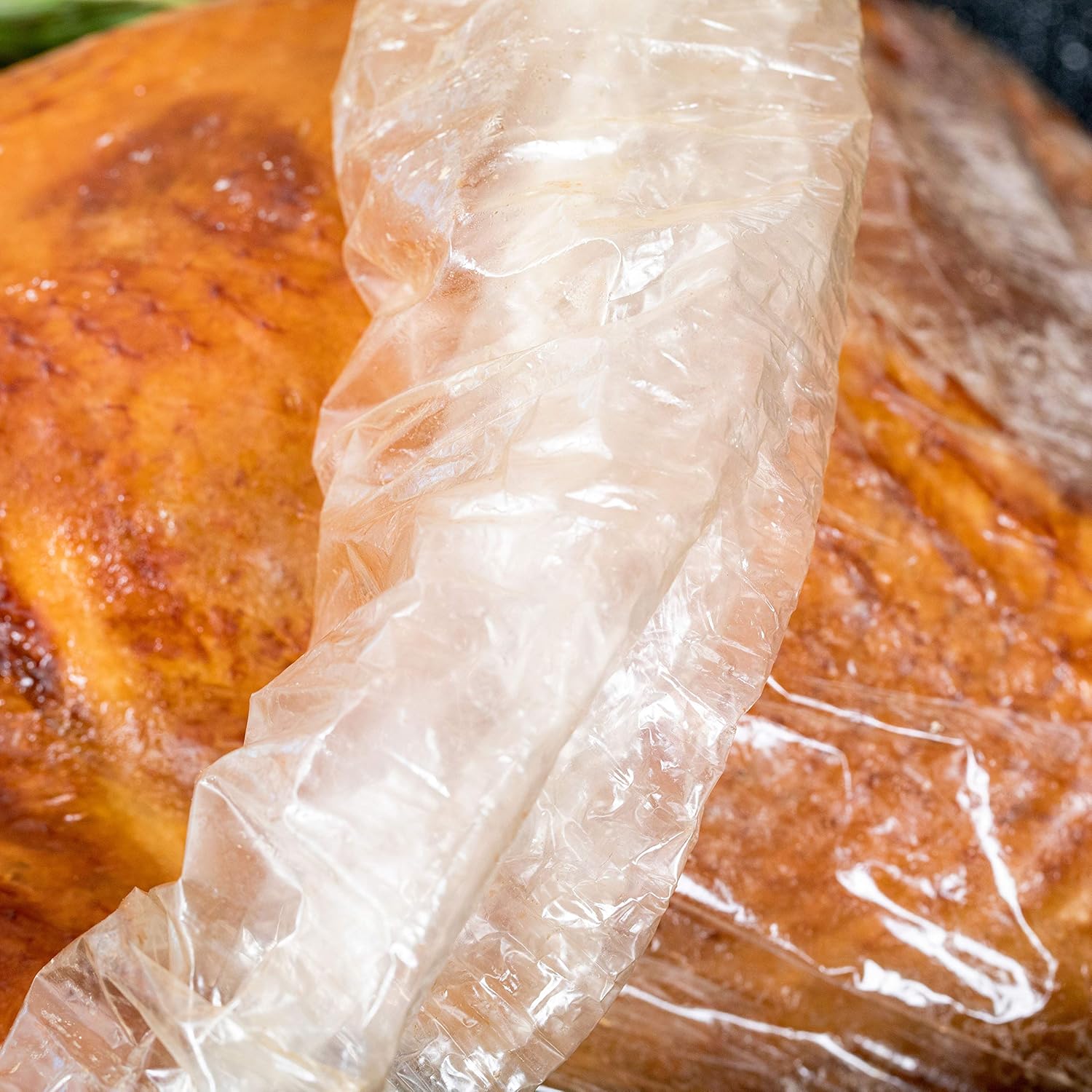 Jerina Turkey Bags - Bulk (100 Counts): Multipurpose Food Safe Nylon Bags for Cooking, Freezing, Preserving - Large 19' x 23.5' Size - Clear