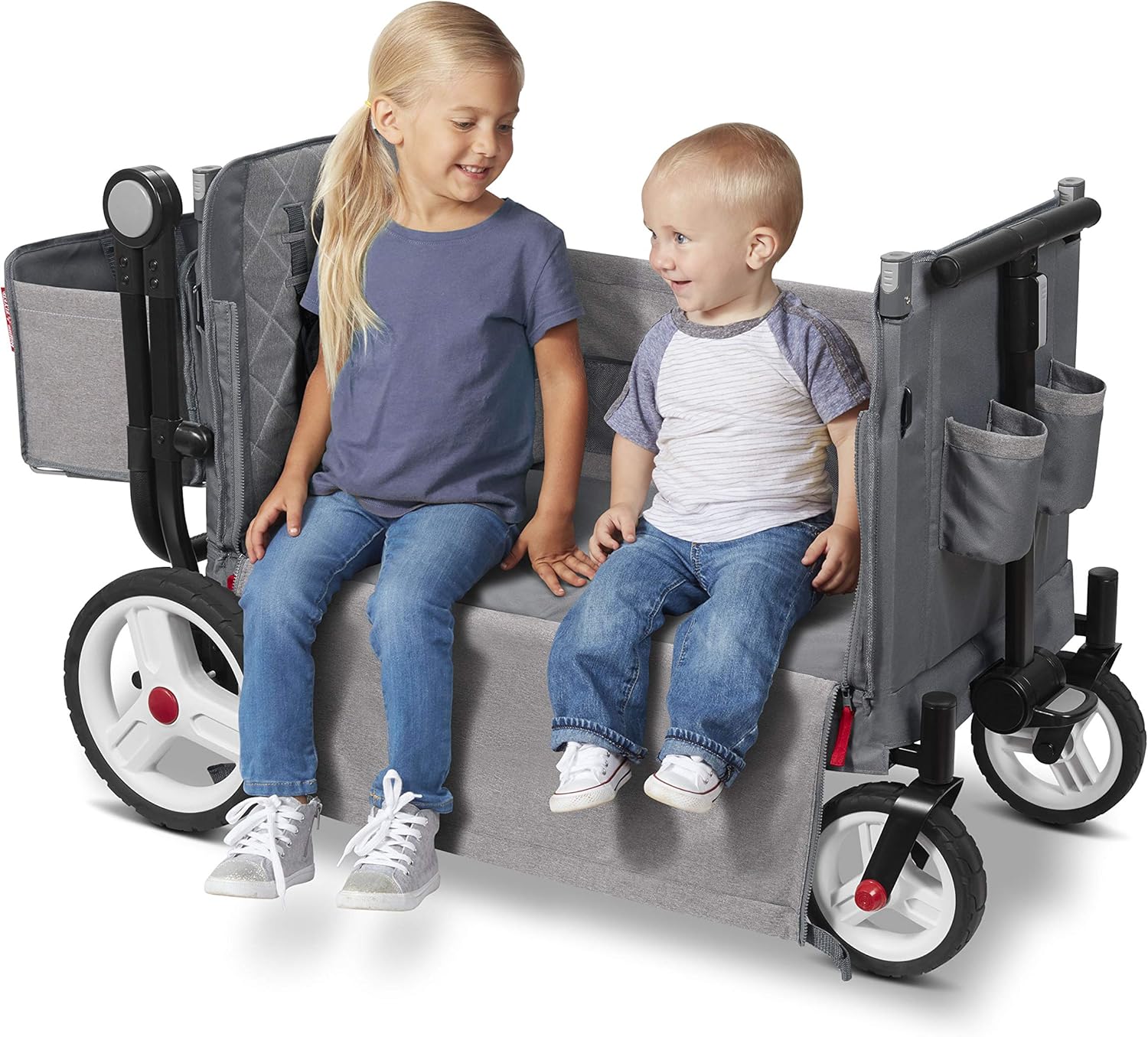 Buy Radio Flyer Odyssey Stroller Wagon, Baby Stroller Wagon with Canopy