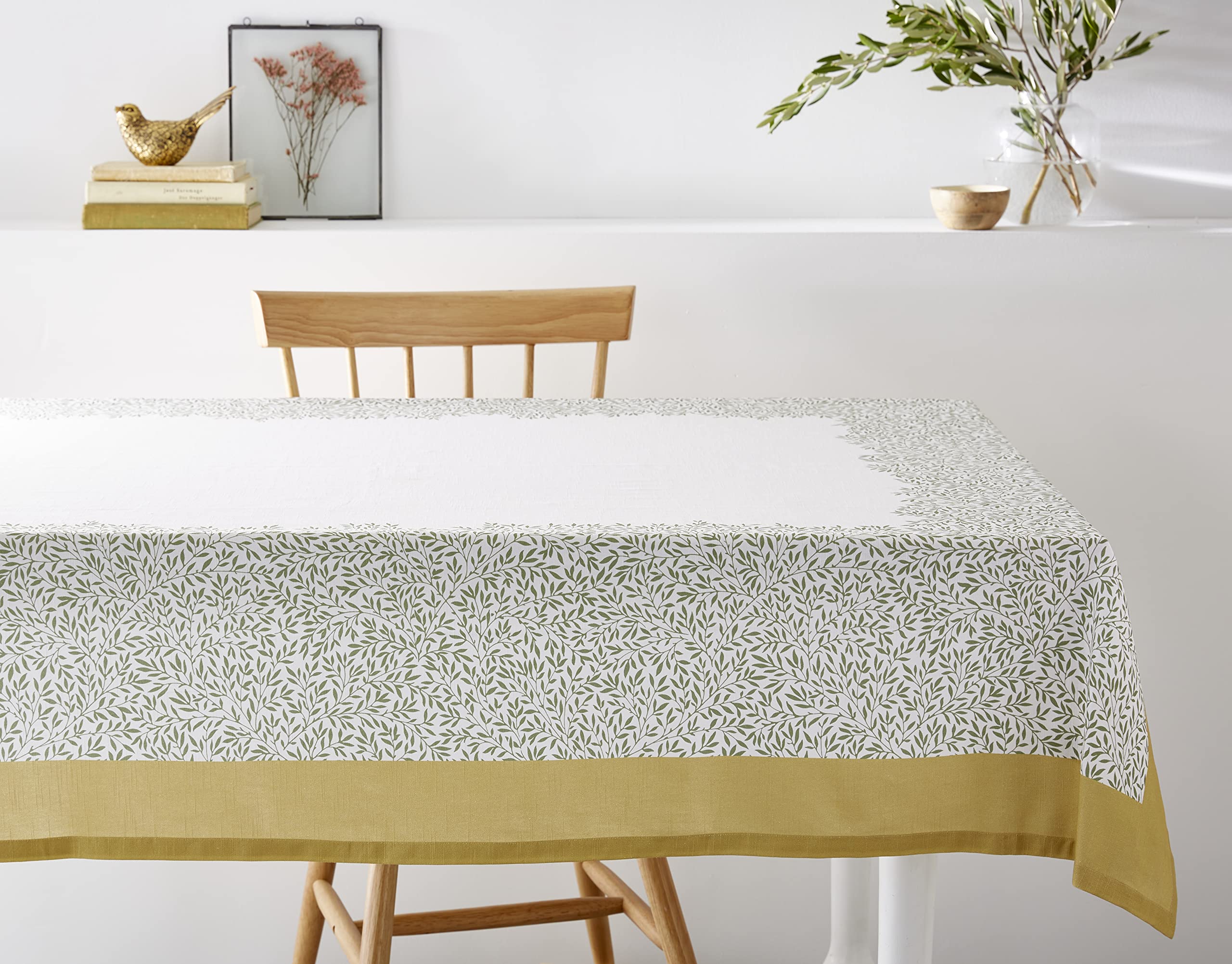 Morris & Co Tablecloth - Standen 140cm x 180 cm 100% Cotton, Multi Coloured, 70.9 x 59.1 inch (Rectangular) - Image 4