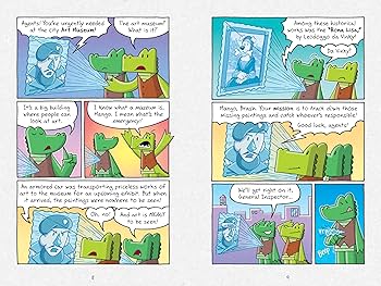 InvestiGators Graphic Novels英語まんが　コミック6冊 Amazon.com: InvestiGators: Heist and Seek (InvestiGators, 6