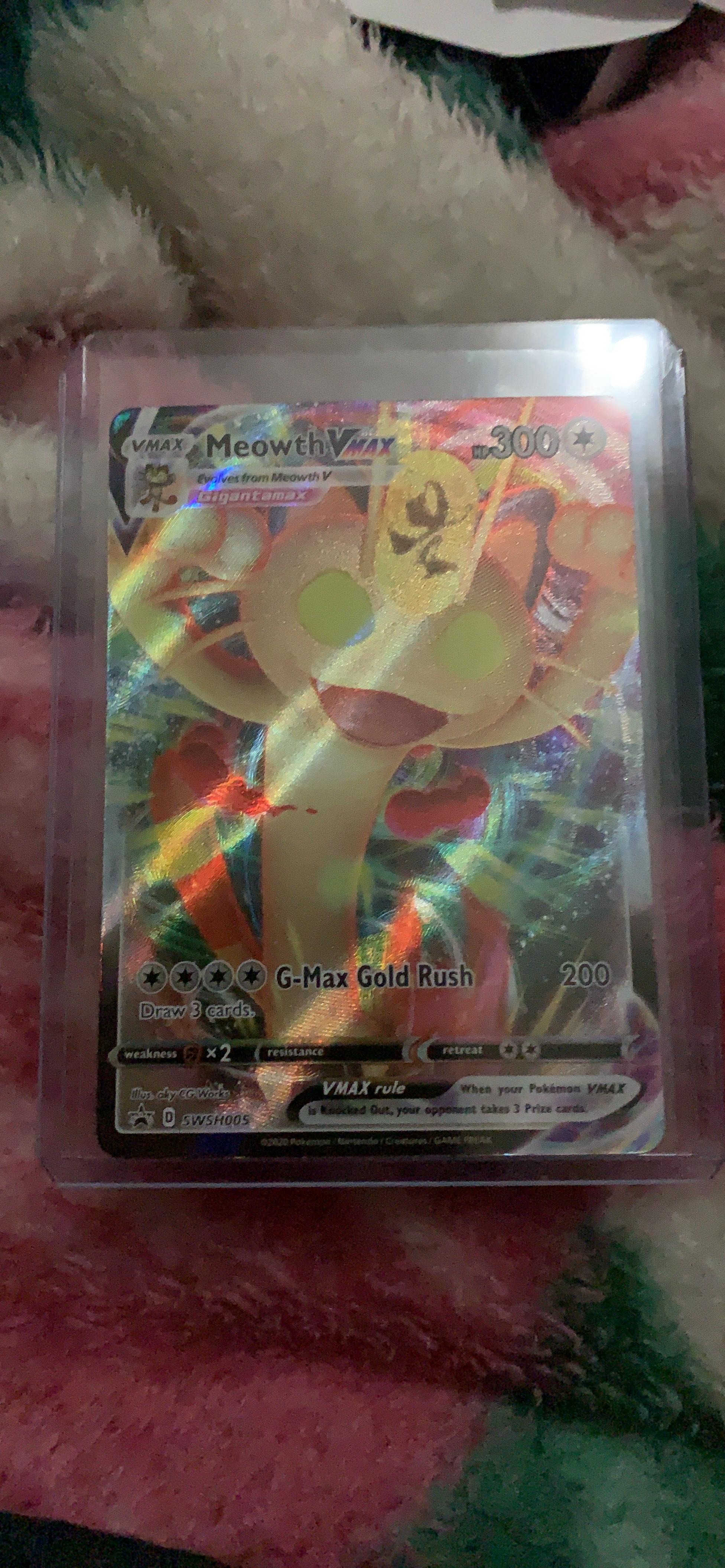 Meowth VMAX - SWSH005 - SWSH Black Star Promos New Zealand | Ubuy