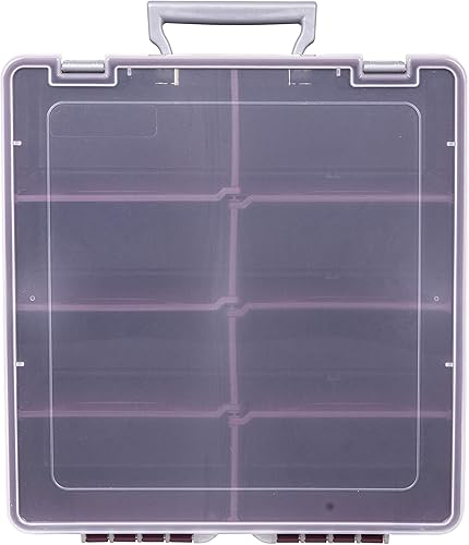 Vista 9 de ArtBin AB Designs Super Satchel Doble Profundidad con Divisores Removibles, Contenedor de Organización de Almacenamiento para el Hogar Apilable