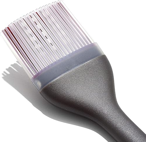 Miniatura 7 de OXO Good Grips - Herramientas de asar a la parrilla, olla y cepillo, color negro