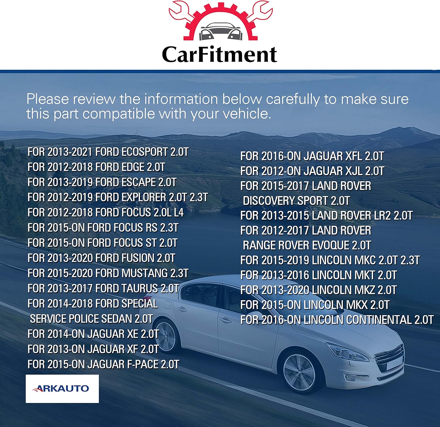 4PCS ARKAUTO PERFORMANCE IGNITION COIL ARK-IG670-Y UF670 CM5E12A366CA FOR FORD FOCUS ST RS EDGE MUSTANG FUSION TAURUS EXPLORER JAGUAR XF XE DICOVERY LR2 LINCOLN MKC MKT 2.0 2.0T 2.3T