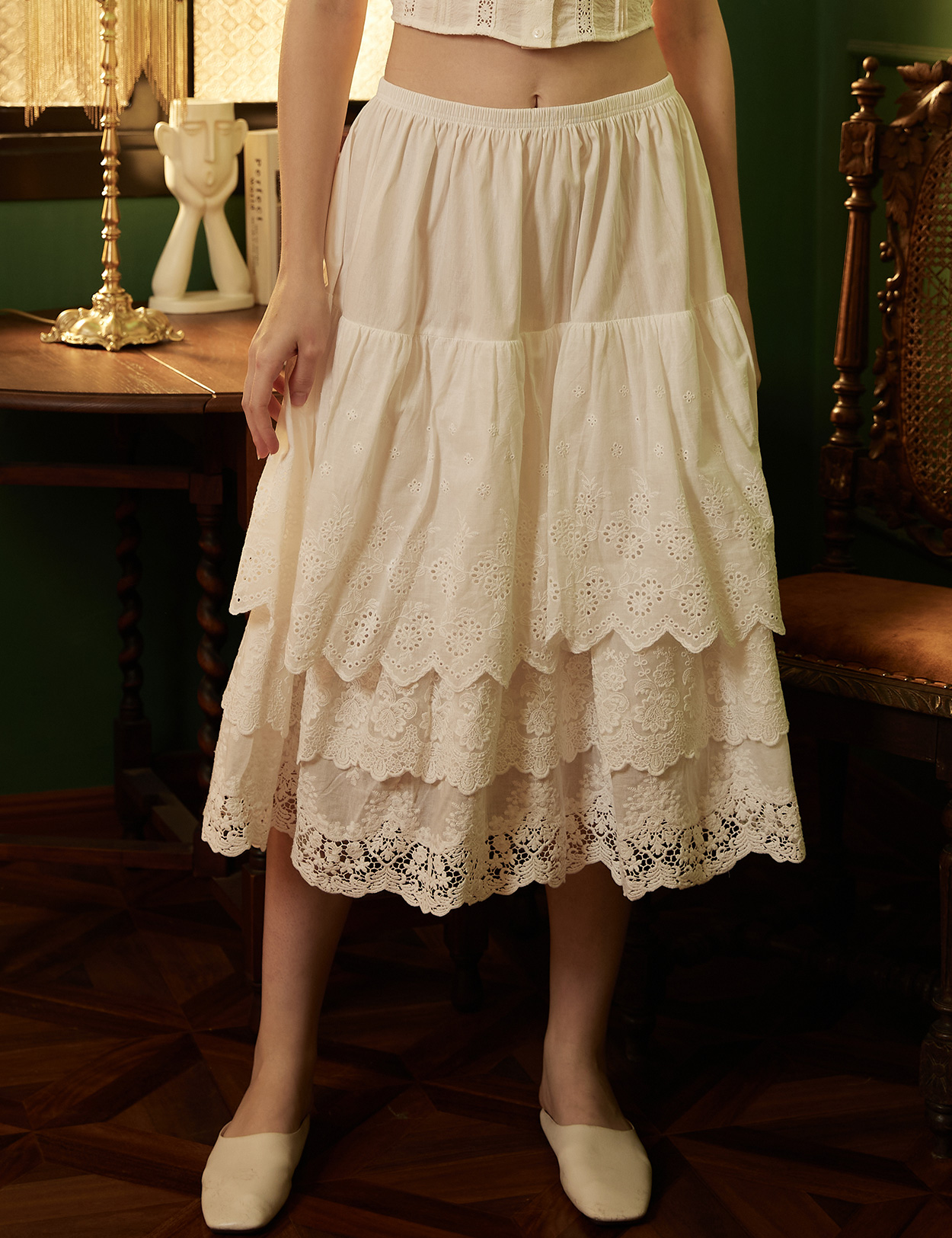 Jupon Sous Jupon Long Coton Lot De Jupons Maille Fluide Damart