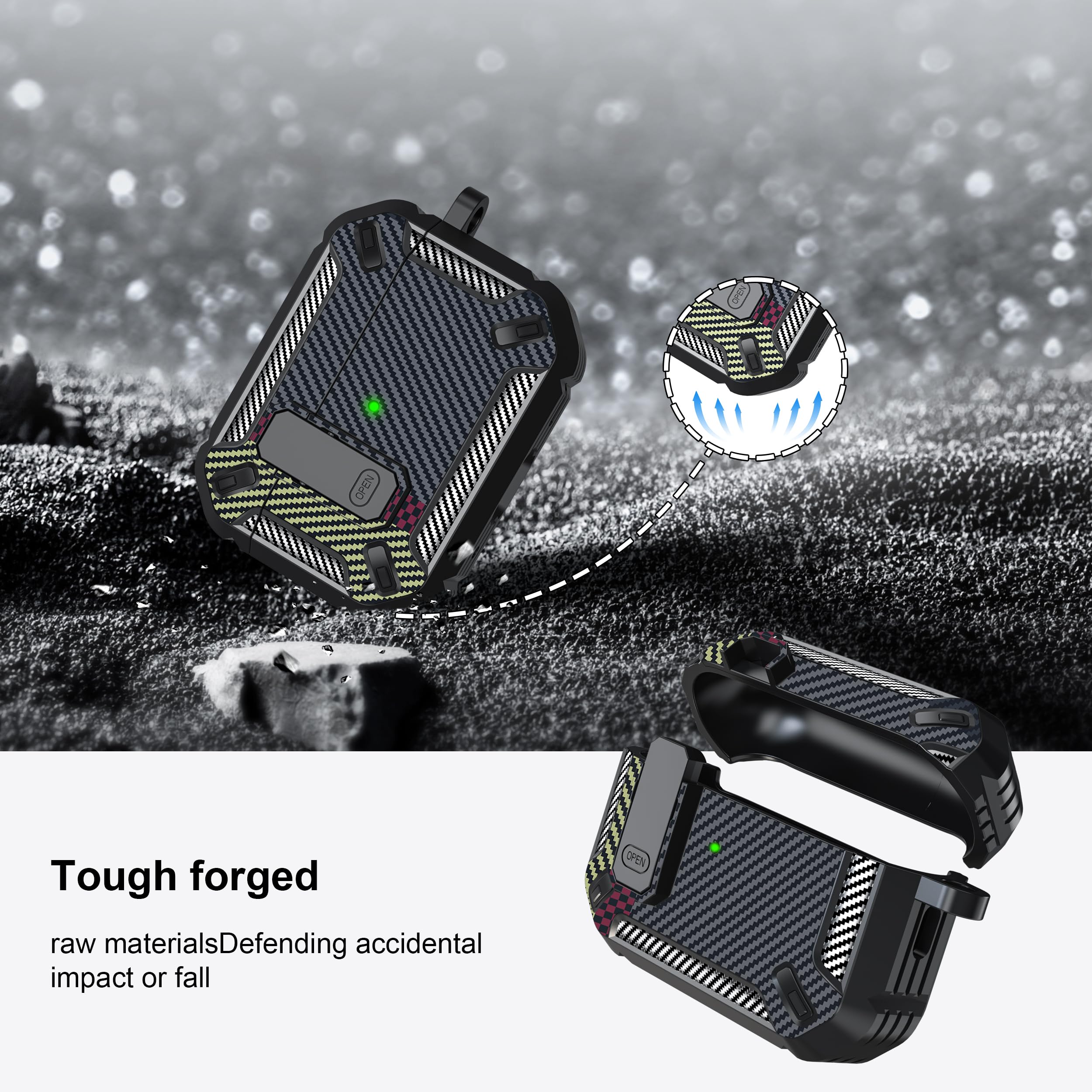 Amazon | RFUNGUANGO AirPods Pro 第 2 世代ケース クリーニングキット