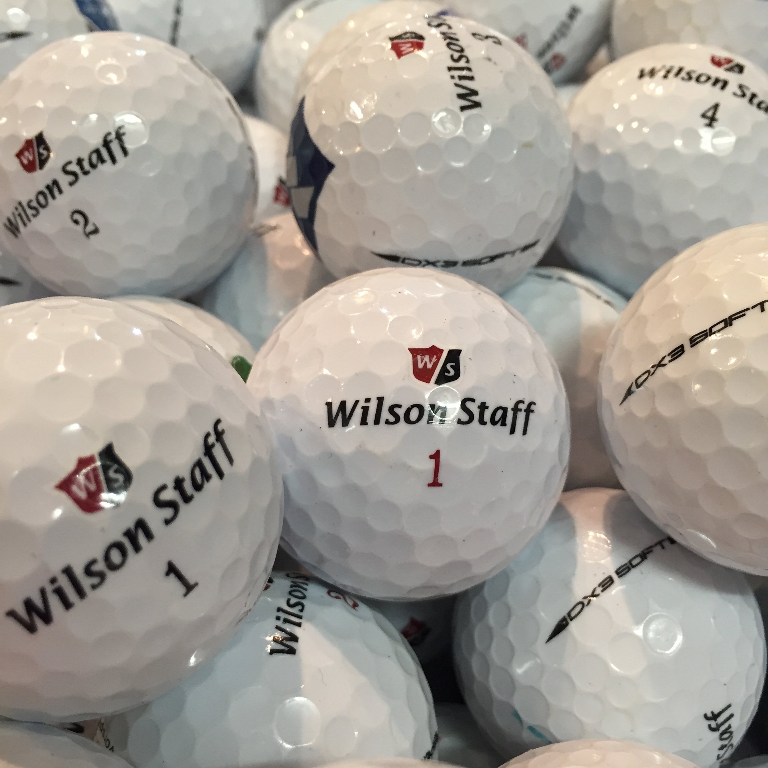 Wilson Pelotas de golf DX2 DX3 100 unidades AAA AAAA