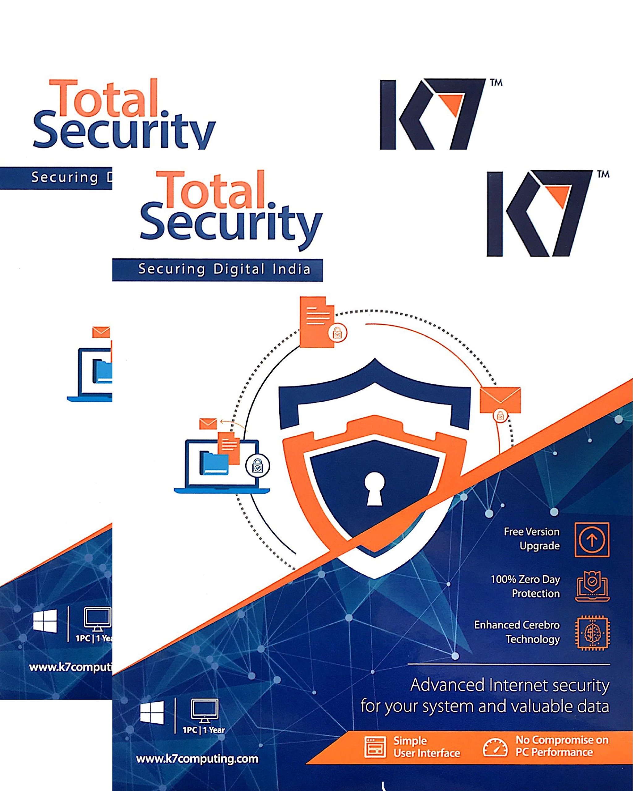 K7 Total Security Anti-Virus Software - 2 Users, 1 Year 2016 (CD) (B01N64X28U) Amazon Price History, Amazon Price Tracker