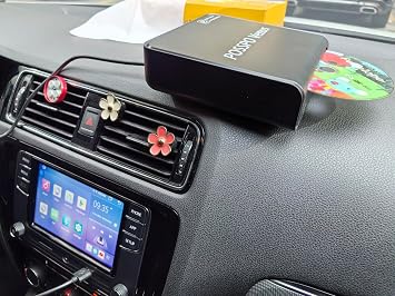Venus CD DVD Player for Car with USB Port, Portable External CD Player for Car with Wired Apple CarPlay
