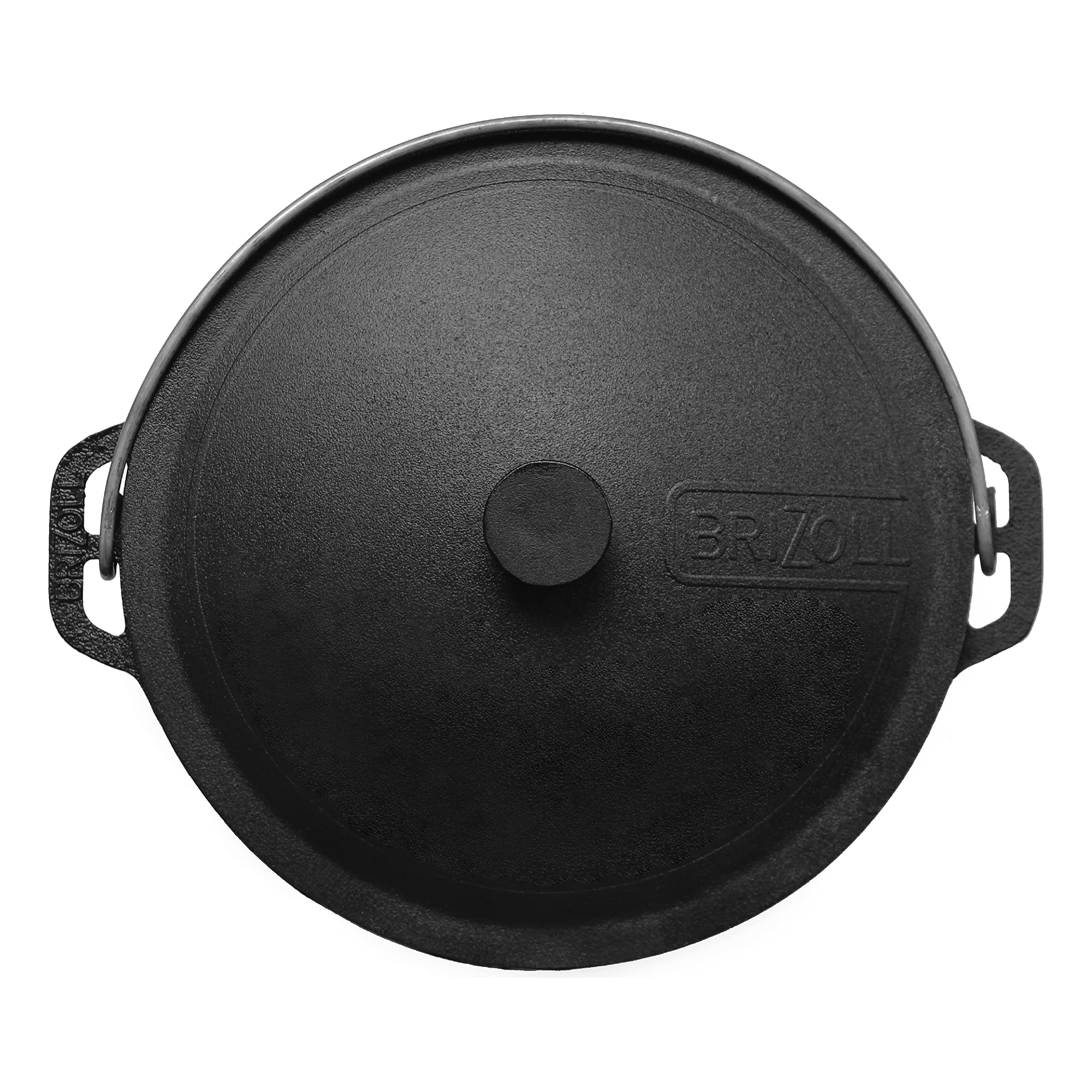 Biol 0706 - Pentola in ghisa Kazan con coperchio (turistico), 6 l, Ø 26 cm