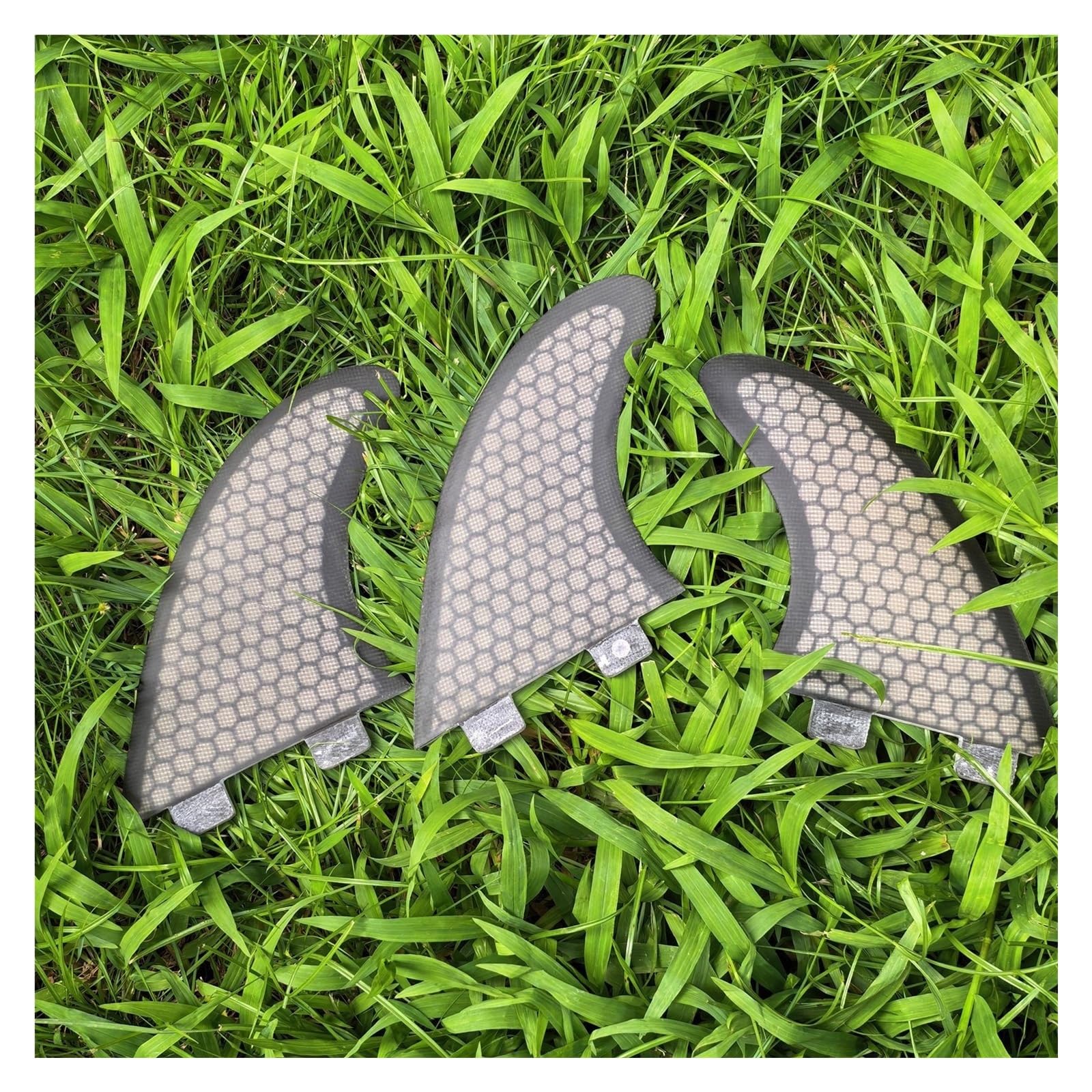 Mkhqst Grey Surfboard Fin G3/G5/G7 Surfboard Fin 3-Fins Wakeboard Windsurf Fins Weakness Honeycomb Fibreglass Quillas Surf