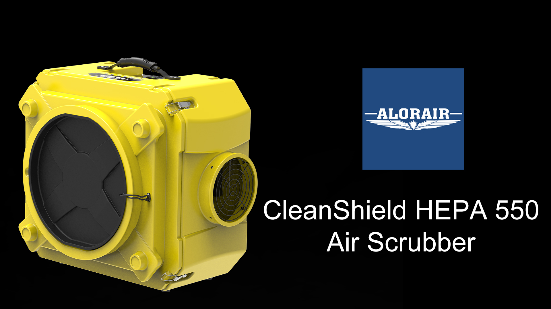 Watch AlorAir 4 Pack CleanShield HEPA 550 Commercial Industrial