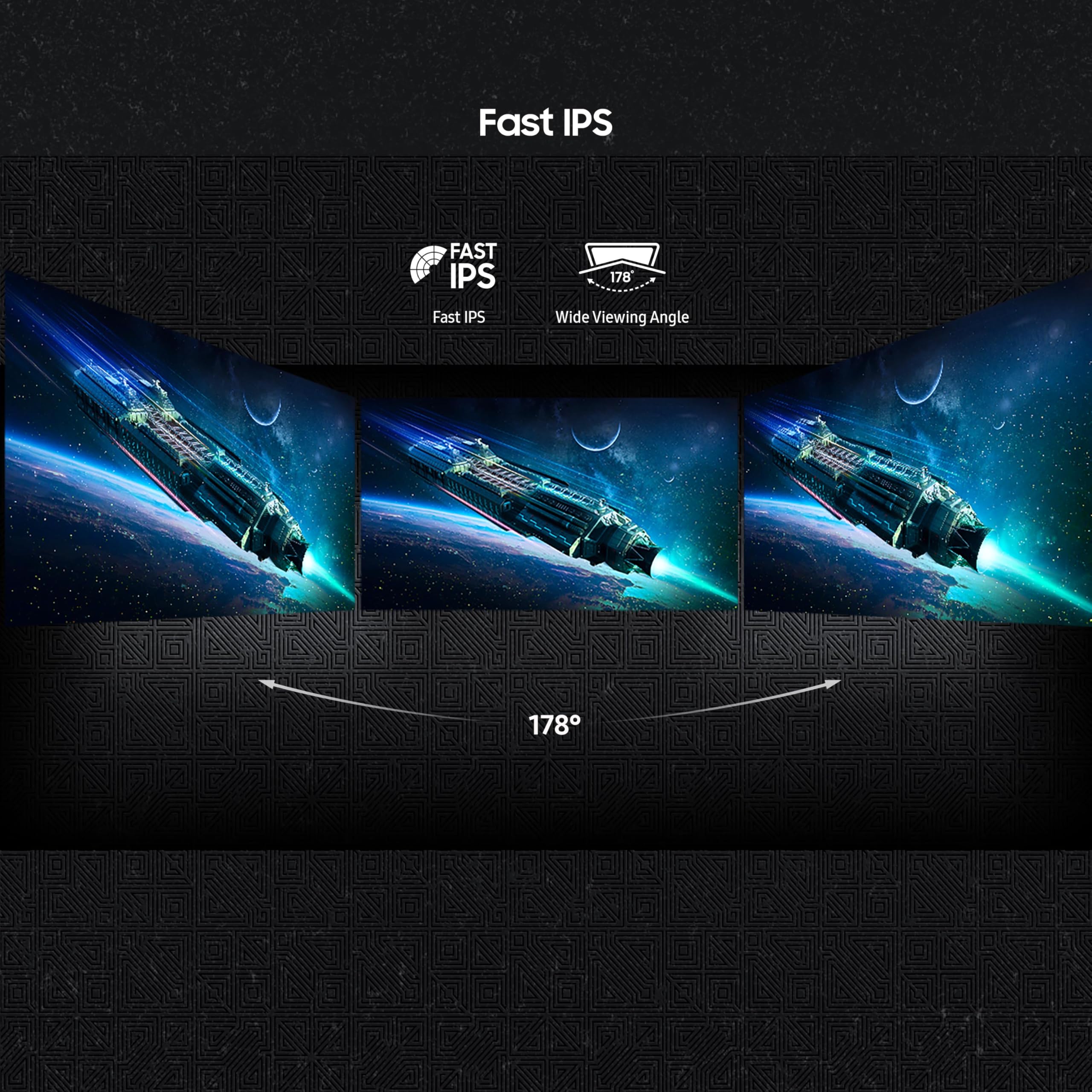 Samsung 32" Odyssey G5 Fast IPS Gaming Monitor|QHD 2560 x 1440|180 Hz|1ms|300nits|HDR10|AMD FreeSync|G-Sync|Ports-DP,HDMI,Headphone|Height-Tilt-Swivel-Pivot Adjustable Stand|LS32FG502EWXXL|Black — Amazon image 4