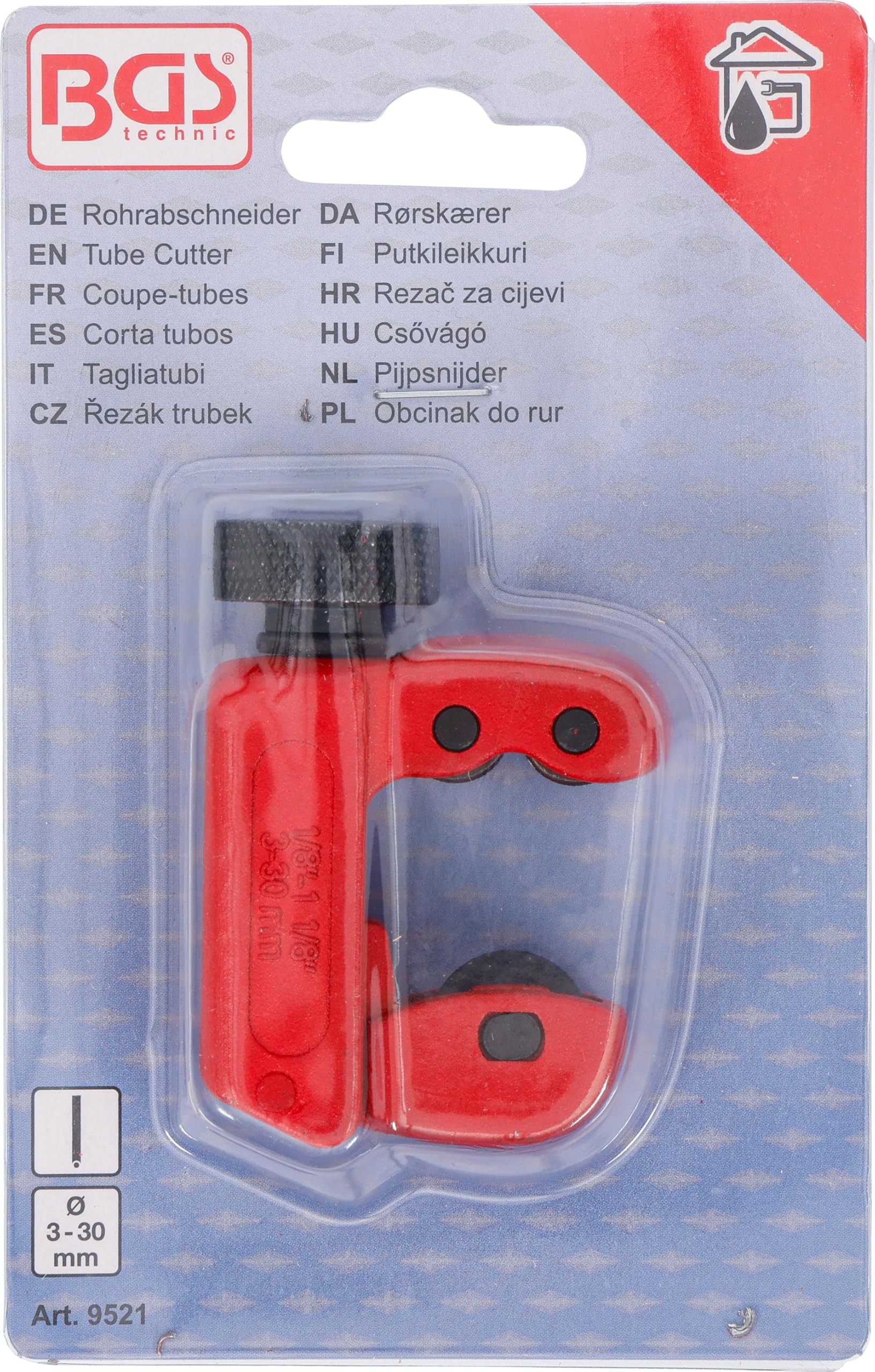 BGS 9521 | Tagliatubi | Ø 3 - 30 mm