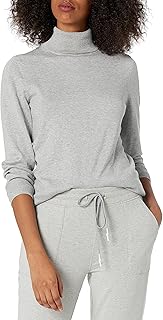 Amazon Essentials Women's Classic-Fit Lightweight Long-Sleeve Turtleneck Sweater (Available in Plus Size)