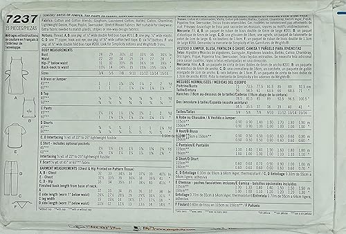 Miniatura 2 de Simplicity 7237 - Vestido o suéter para jóvenes, parte superior, pantalones o pantalones cortos, camisa y bufanda, patrón de costura, tallas 34-910