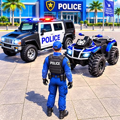 Police Simulator 3D: Real Police Car Driving & Chase Games