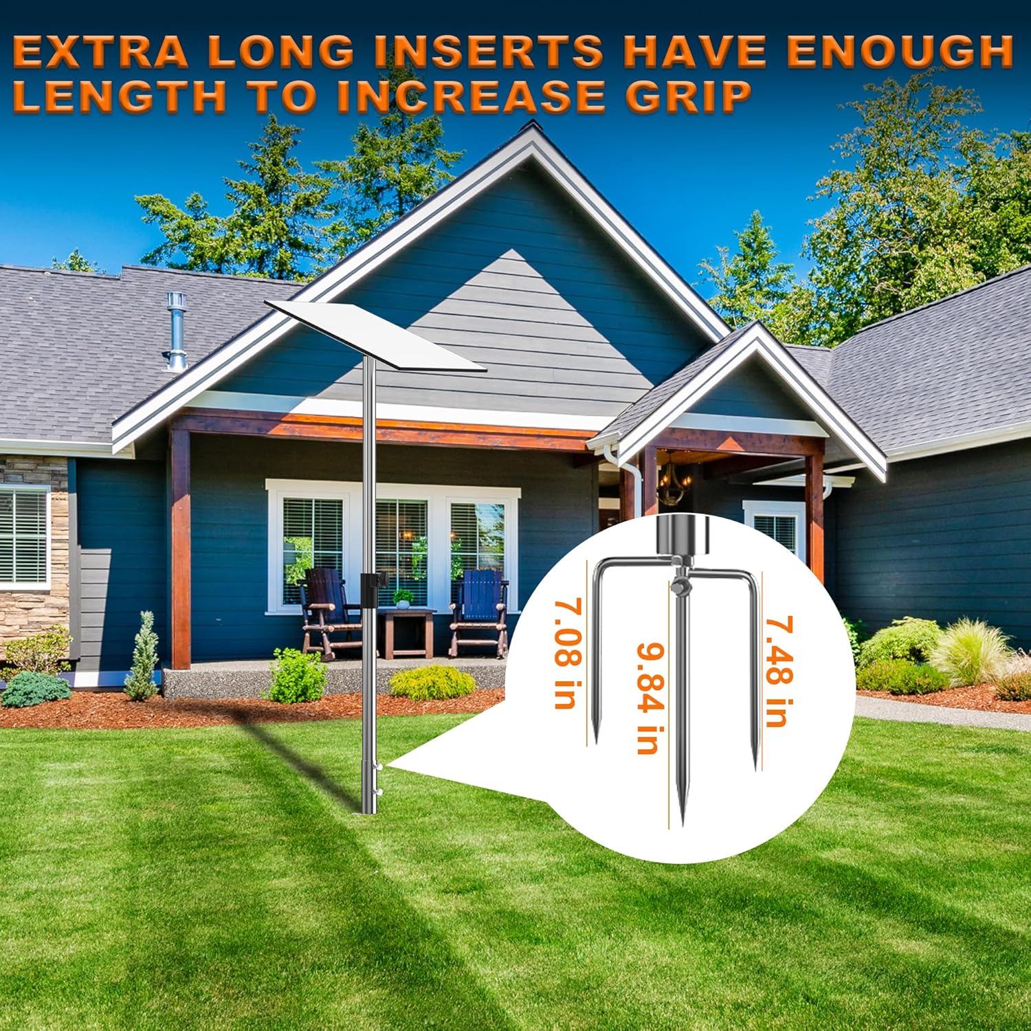 Starlink Pole Mount Gen 3,Stainless Steel Starlink Gen 3 Mount,Height Adjustable Starlink Mount Grounded Stand