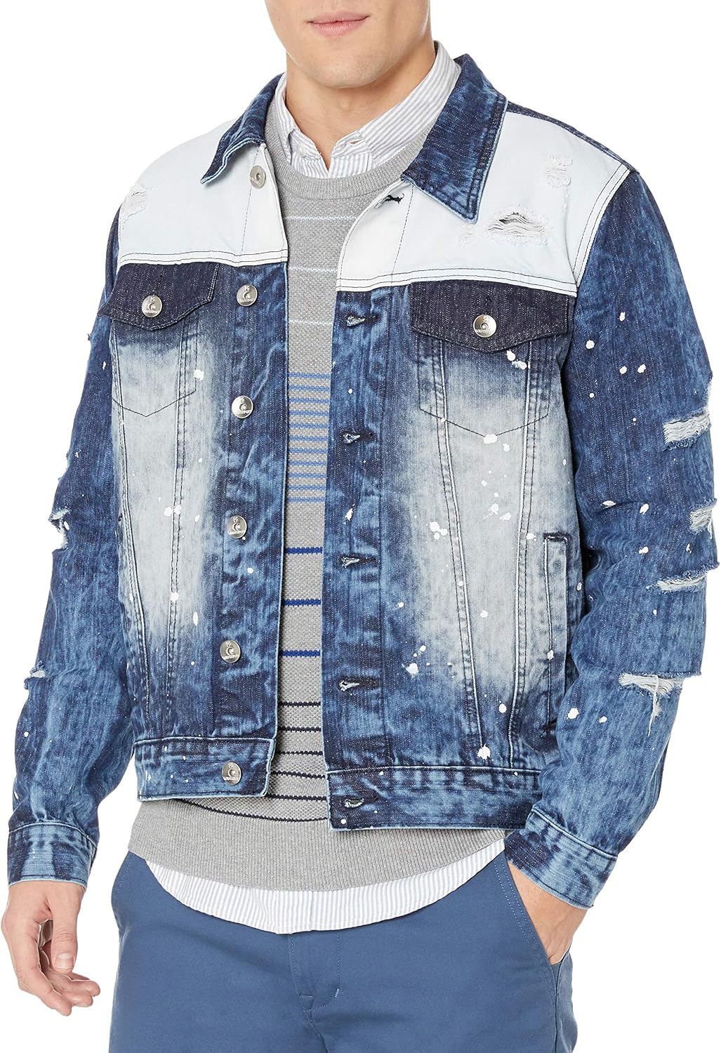 Southpole Men's Premium Fashion Denim Jacket