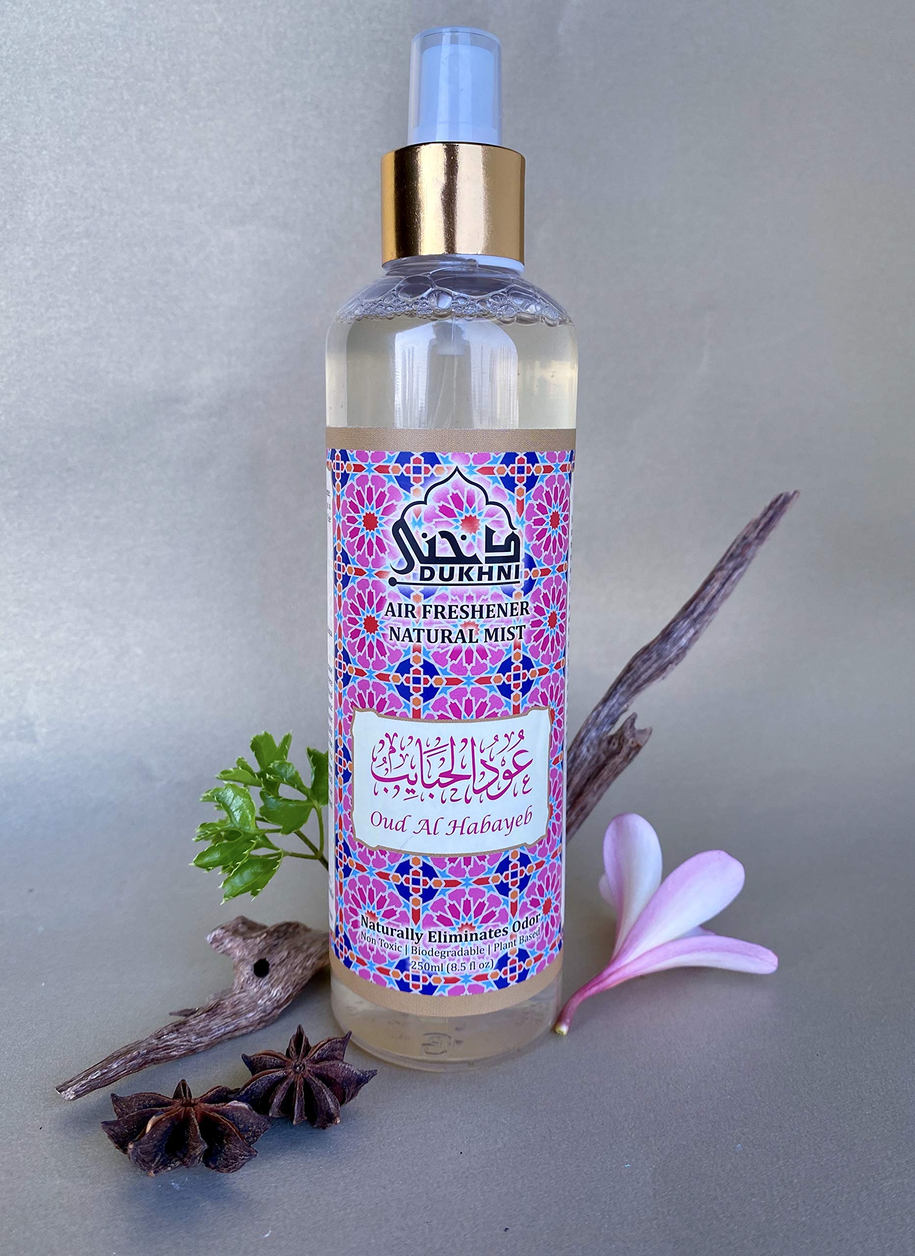 Dukhni Oud Al Habayeb Attar Al Faraash 250ml Non Alcoholic Air