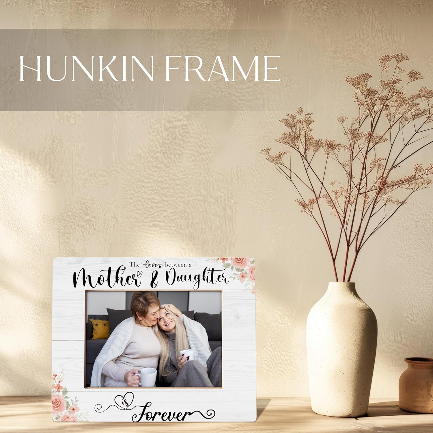 Mom Picture Frame 5x7, Mother Photo Frame, Mom Gifts from Daughters, Mommy Gifts, Mother Daughter Picture Frames, Unique Mother Gifts, Gift for Mom from Daughter, Mothers Day Gifts for Mom - Image 2