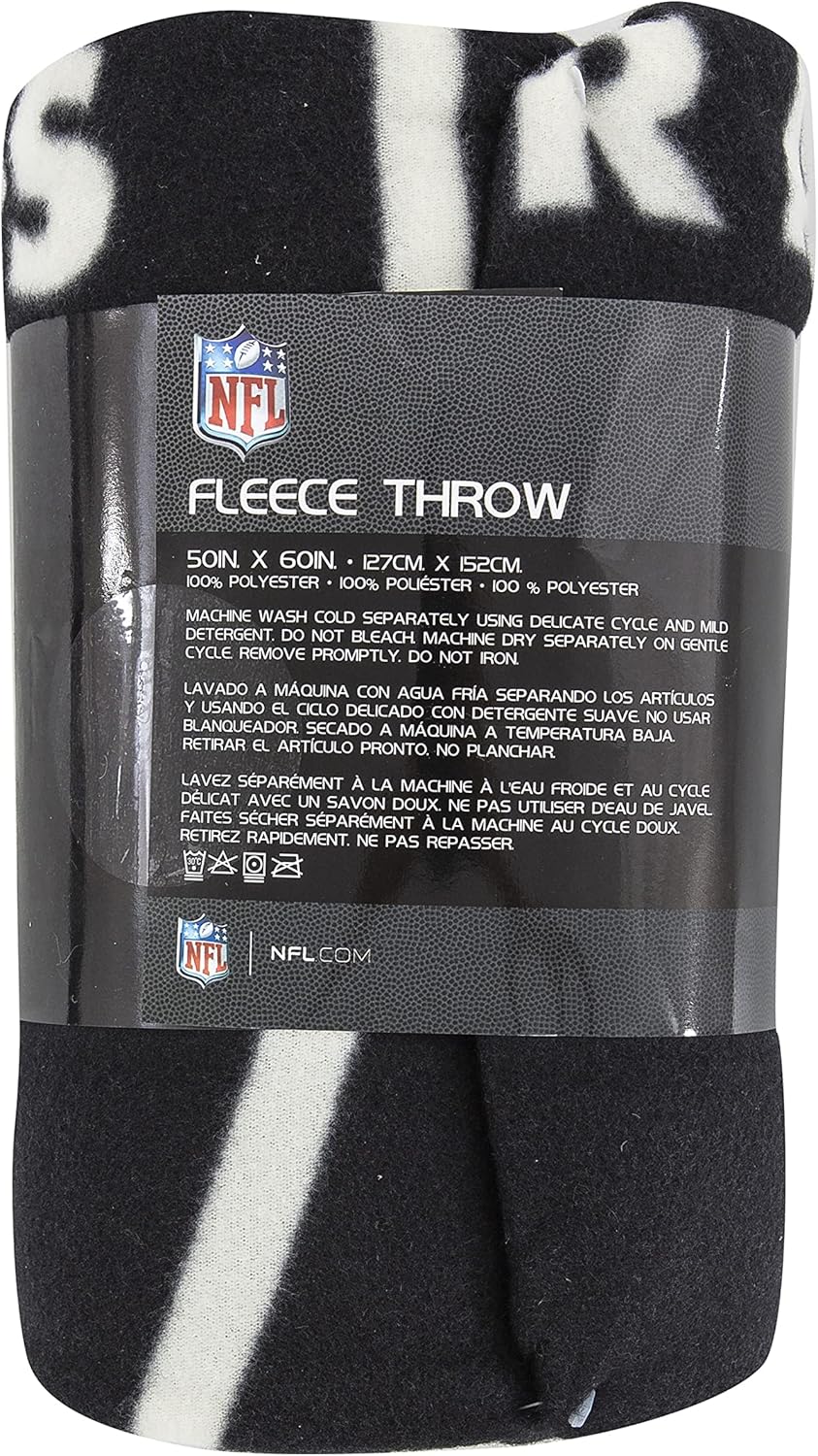 Northwest NFL Unisex-Adult Fleece Throw Blanket - Image 5