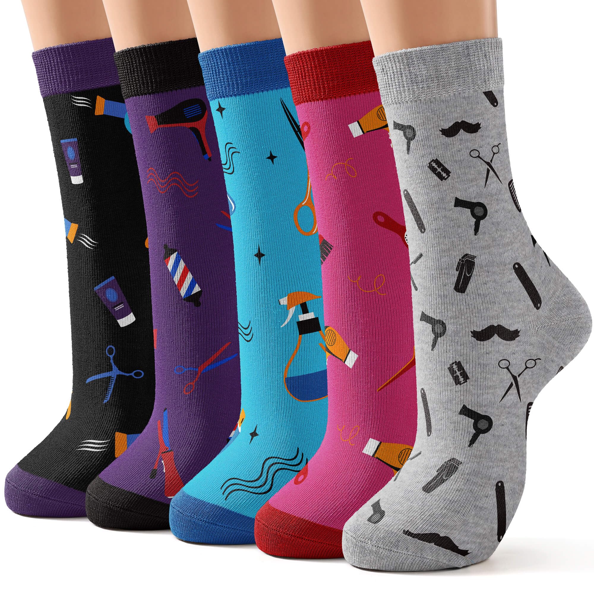 Jeasona Women's Cute Socks Funny Christmas Birthday Gifts for Women Mom Teenage Girls