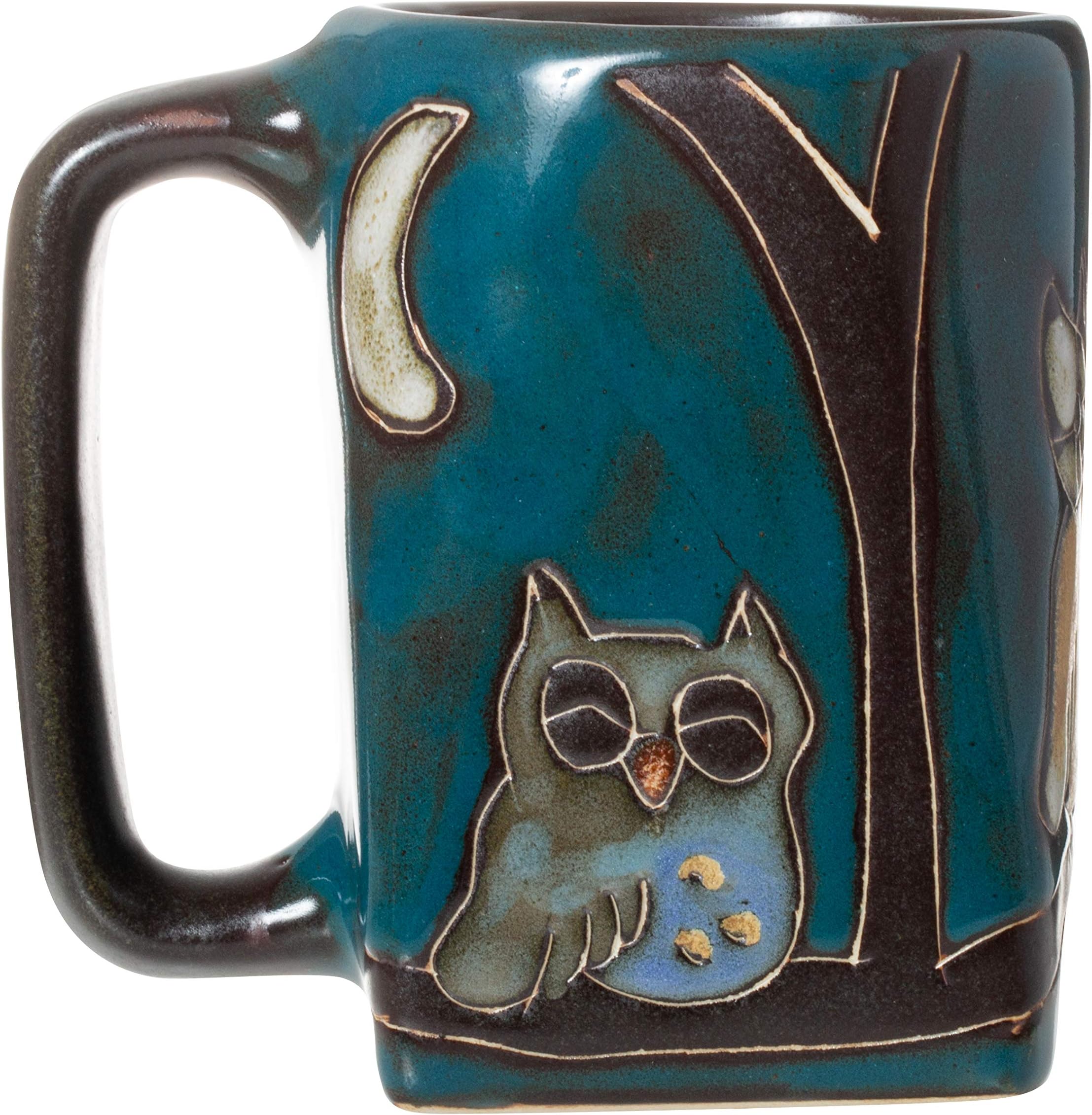 One (1) MARA STONEWARE COLLECTION 20 Oz. Rock Art Coffee