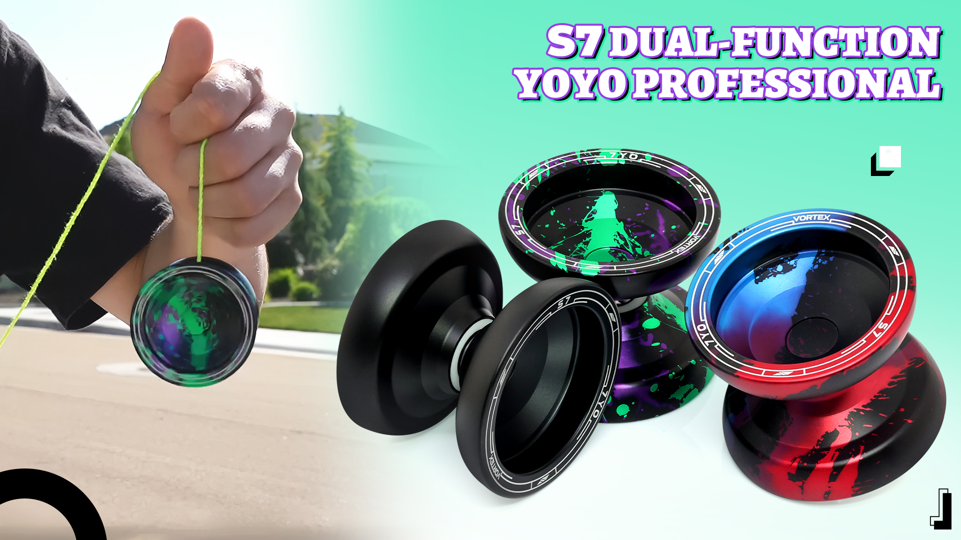 セブンマジック　ヨーヨー Amazon.com: 7YO S7 Finger Spin Yoyo for Kids 8-12 and Adults