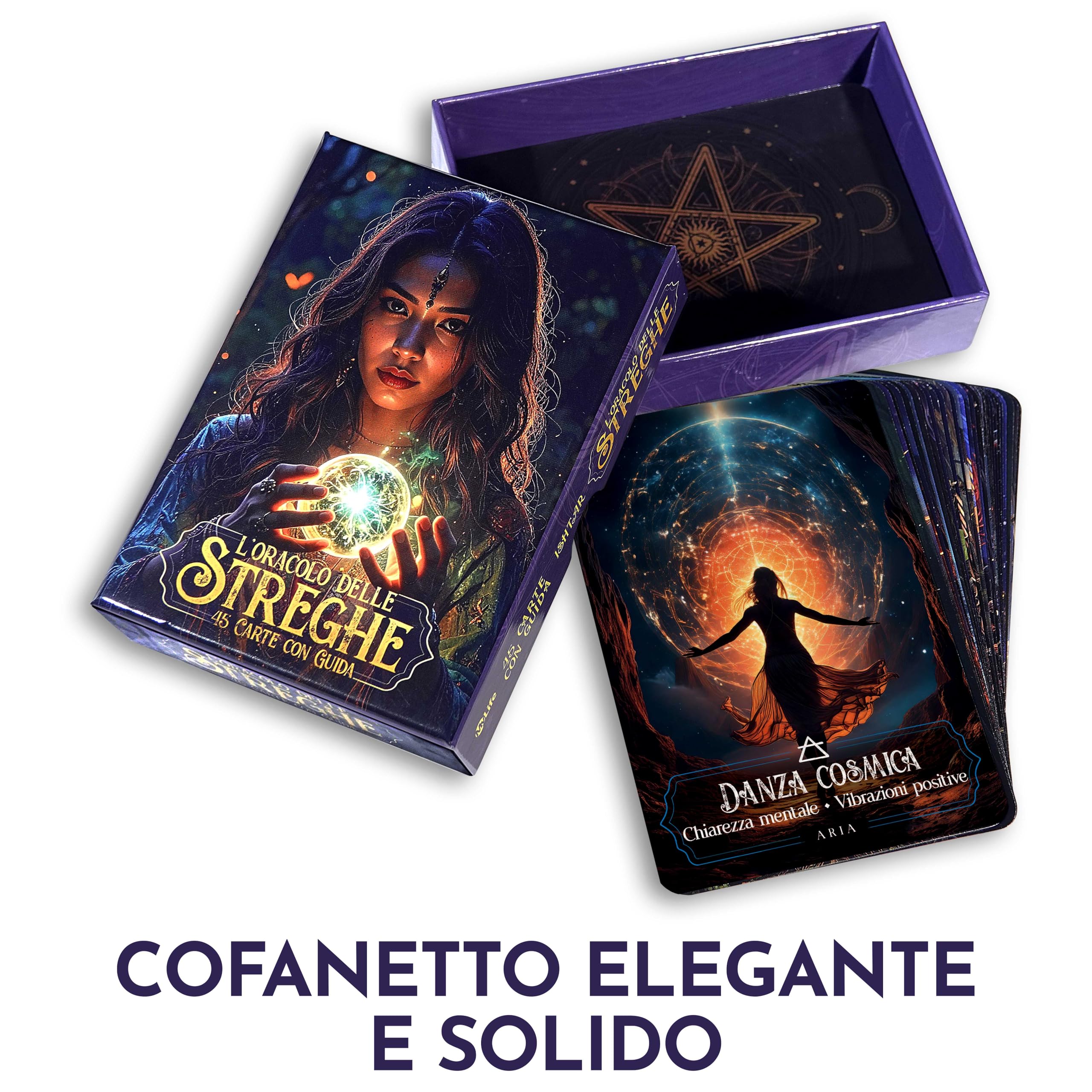 L'oracolo delle Streghe 45 carte con Guida illustrata