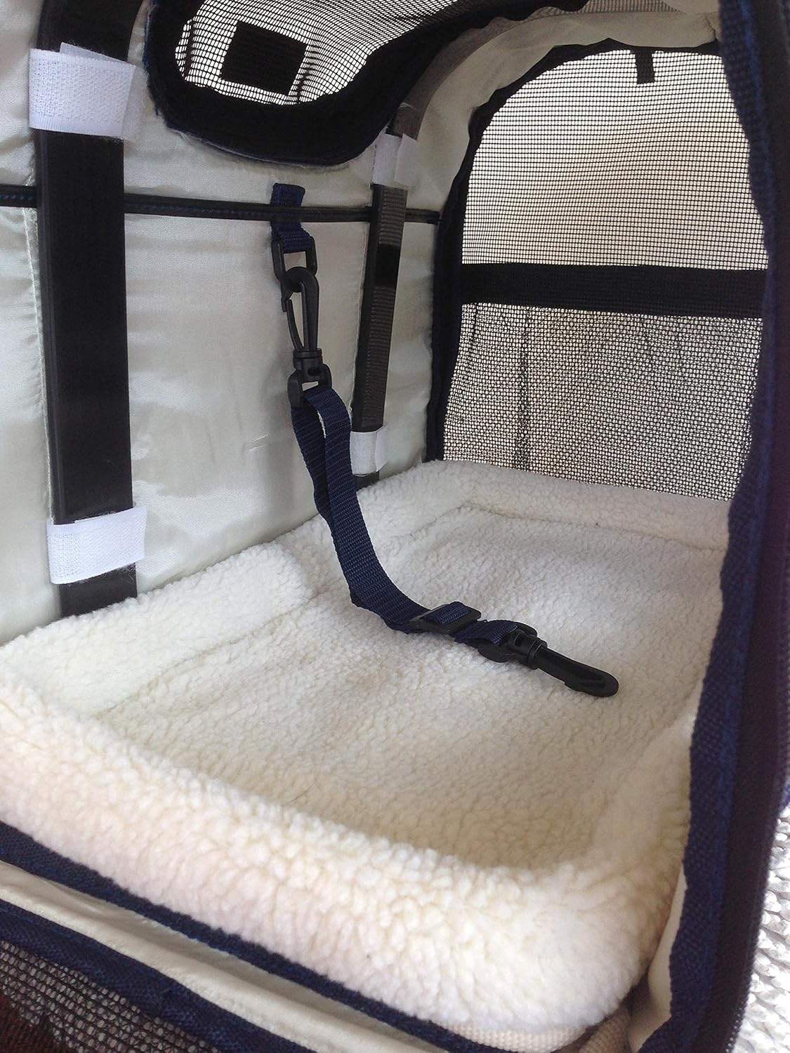 6-in-1 Sturdy Pet Carrier Backpack, Front Pack, Shoulder Bag, Pet Hand Bag, Car Seat Crate, Soft-Sided pet Carrier, Small Animal Travel Carrier, Airline Approved, Size Small for Pets 14-16 Long